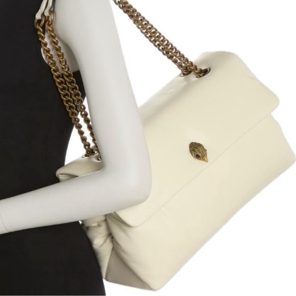 Kurt Geiger Handbags - Kurt Geiger London Kew XXL Leather Bag in Cream Retails:$345 Great work bag!